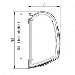 THULE Omnistor 5200 Mystic Markise grau 300 cm Gehäuse anthrazit