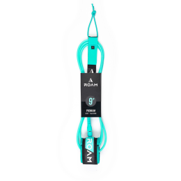ROAM Surfboard Leash Premium 9.0 274cm 7mm Grün