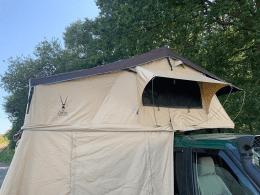 Dachzelt Oryx Overland beige 320 x140 x130 cm inklusive Vorzelt