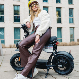 Coopop Rugged GS Elektroroller - Dustysand
