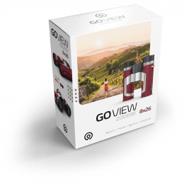 GoView Fernglas ZOOMR 8x26, Ruby Red