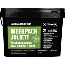 Tactical Foodpack Outdoor Nahrung Weekpack Juliett 2010 g Notration vegetarisch