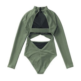 Mystic Harmony Swimsuit Dark Olive