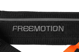 Non-stop dogwear Freemotion Harness 5.0 black/orange