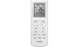 Mestic RTA-2600 Dachklimaanlage 2.600 W mit Soft-Start, Heizung & Entfeuchtung