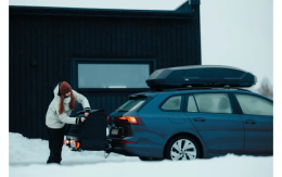 Thule Heckbox Onto 2 für Anhängerkupplung 300 Liter schwarz