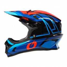 O´NEAL SONUS MTB Helm SPLIT blue/red