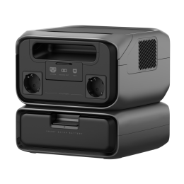 EcoFlow Powerstation River 3 Max mit Zusatzakku 600 W (X-Boost 1200 W)