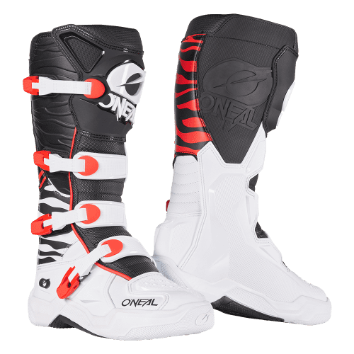O'NEAL 3SRS Boot MX ZEBRA – Robuster Motocross-Stiefel für Einsteiger