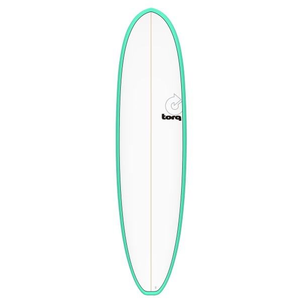 Surfboard TORQ Epoxy TET 7.8 V+ Funboard Seagreen