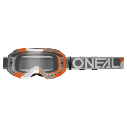 O´NEAL O´NEAL B-10 Goggle DUPLEX white/gray/orange - clear