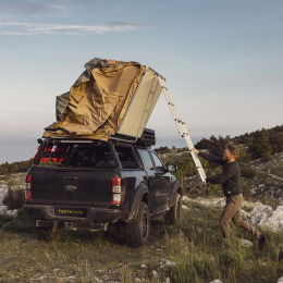 Horntools Dachzelt Desert 165cm / Ohne Vorzelt