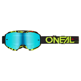 O´NEAL O´NEAL B-10 Goggle ATTACK black/neon yellow - radium blue