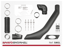 Bravo Snorkel Ansaugschnorchel für Mercedes G Klasse W460 / 461 / 463 (1979 - 2018)