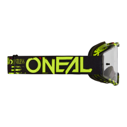 O'NEAL B-10 Goggle ATTACK black/neon yellow - clear