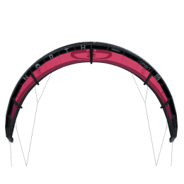 North Orbit Kite 2025 Big Air Freeride Rubine Red 7 m + Navigator Bar 45-50 cm
