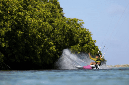 Duotone Twintip Soleil Concept Blue 2025 für Kitesurf-Ladies