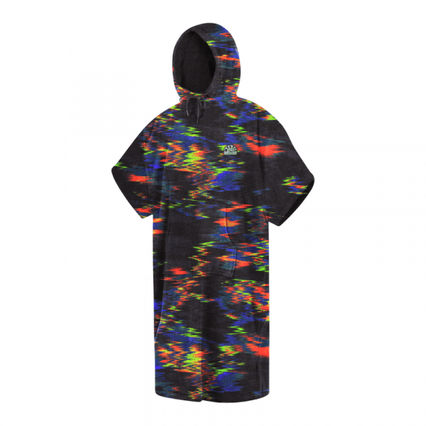 Mystic Poncho Velour Rainbow One Size