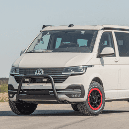 Delta Frontbügel VW T6.1 2019-Schwarz Matt 63 mm