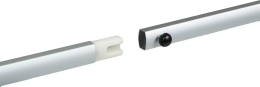Brunner Accelerate Compack 6 Rolltisch 146,5 x 80cm silber