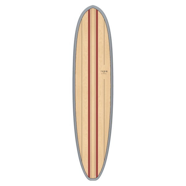 Surfboard TORQ Epoxy TET 8.2 V+ Funboard Wood