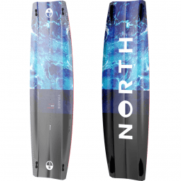 North Trace TT Leichtwind Kiteboard 2024 Ocean Blue