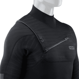 ION Wetsuit Seek Core 3/2 Shorty LS Front Zip men black