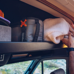 Alu-Dachablage W907 für Sprinter 2018+ schwarz pulverbeschichtet