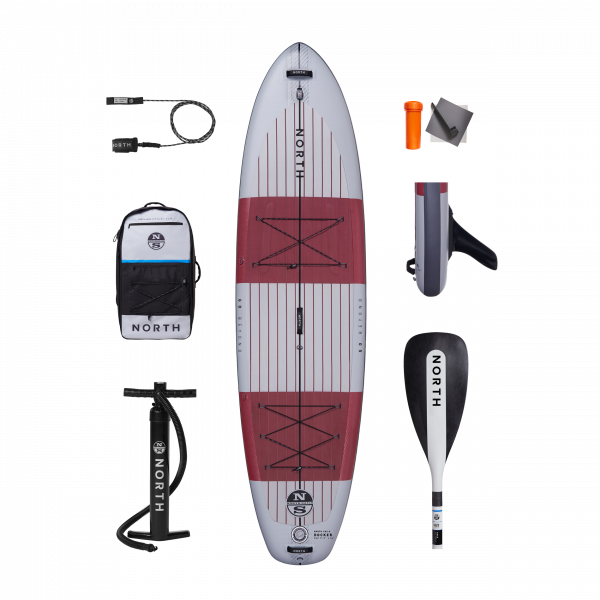 North Docker SUP Inflatable Package 11'0" x 34"