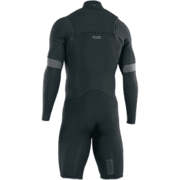 ION Wetsuit Seek Core 3/2 Shorty LS Front Zip men black