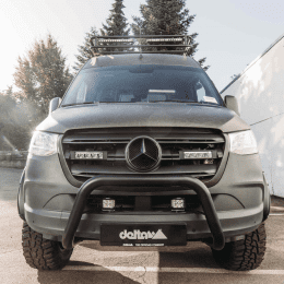 Delta Frontbügel Schwarz 70mmSprinter mit AWD/RWD ab 2018-2022