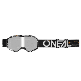 O´NEAL O´NEAL B-10 Youth Goggle ATTACK black/white - silver mirror