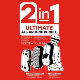ARVA Airbagrucksack Switch Mixed-Paket (Ride 18 + Tour 32)