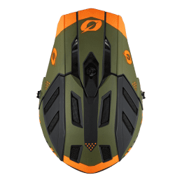 O'NEAL BACKFLIP Downhill- & Freeride-Helm STRIKE black/orange/olive