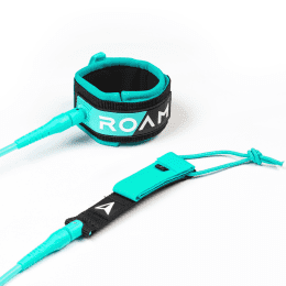 ROAM Surfboard Leash Premium 8.0 244cm 7mm Grün