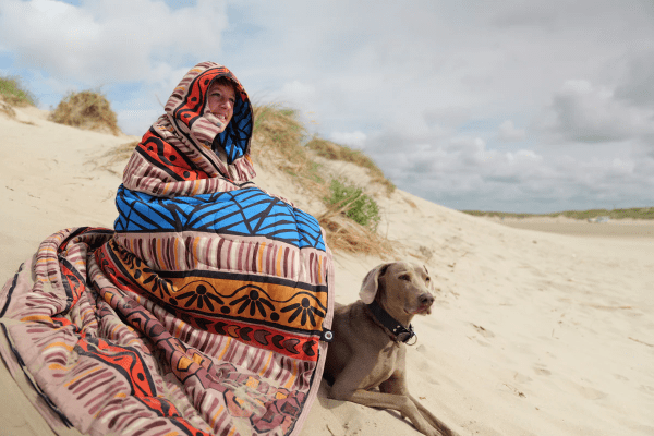Bentcho Africa Design Vanlife Schlafsack Africa Druck