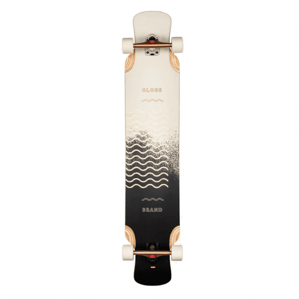 Globe Geminon XL 47" Longboard Spray Wave/Black Kupfer