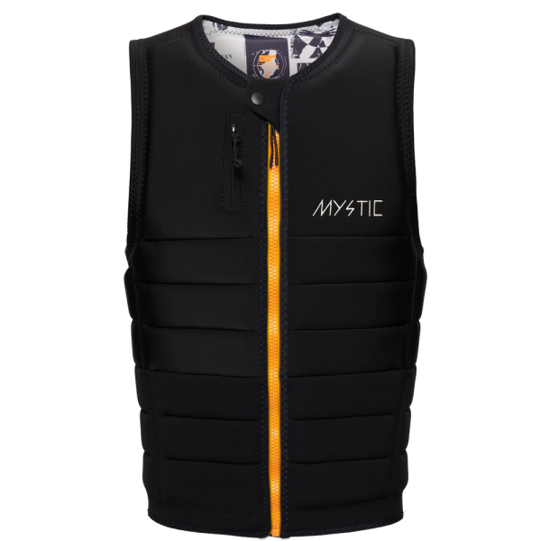 Mystic The Dom Impact Vest Fzip Wake Black