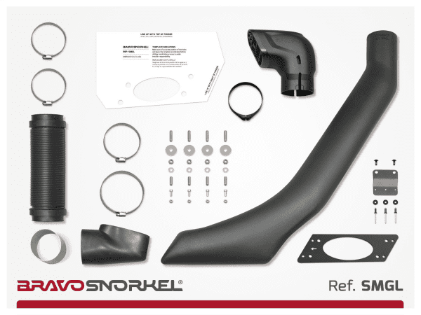 Bravo Snorkel Ansaugschnorchel für Mercedes G Klasse W460 / 461 / 463 (1979 - 2018)