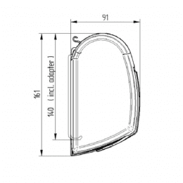 Thule Omnistor 5200 Markise Mystic grau 315 cm Gehäuse anthrazit