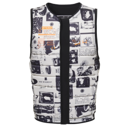 Mystic The Dom Impact Vest Fzip Wake Black