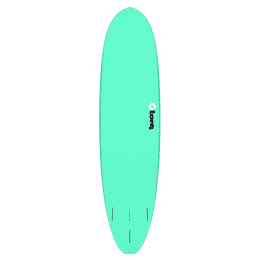 Surfboard TORQ Epoxy TET 7.4 V+ Funboard Seagreen