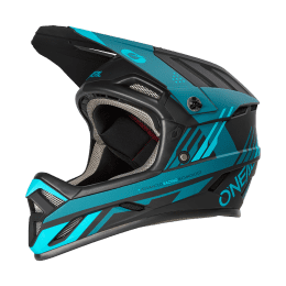 O'NEAL BACKFLIP Downhill- & Freeride-Helm STRIKE black/teal