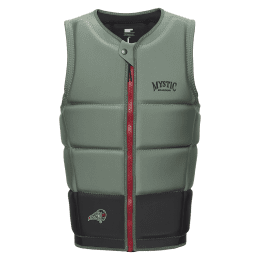 Mystic Peacock Impact Vest Fzip Wake Dark Olive