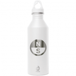 North Mizu M8 Water Bottle White