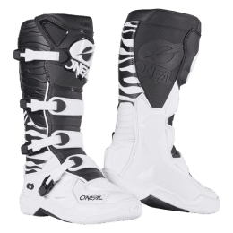 O'NEAL 3SRS Boot MX ZEBRA – Robuster Motocross-Stiefel für Einsteiger