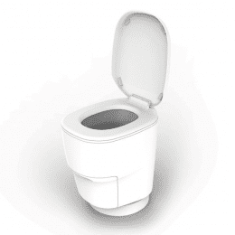 Clesana C1 Verschweiß-Toilette mit Rund-Sockel