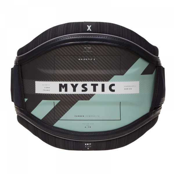 Mystic Majestic X Waist Harness Kite-Trapez Black/Green