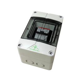 1P+N Kleinverteilung IP65 mit 0,03A/16A FI/LS zur Absicherung (RCBO / Fehlerstromschalter)