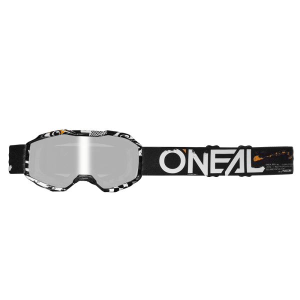 O´NEAL O´NEAL B-10 Youth Goggle ATTACK black/white - silver mirror